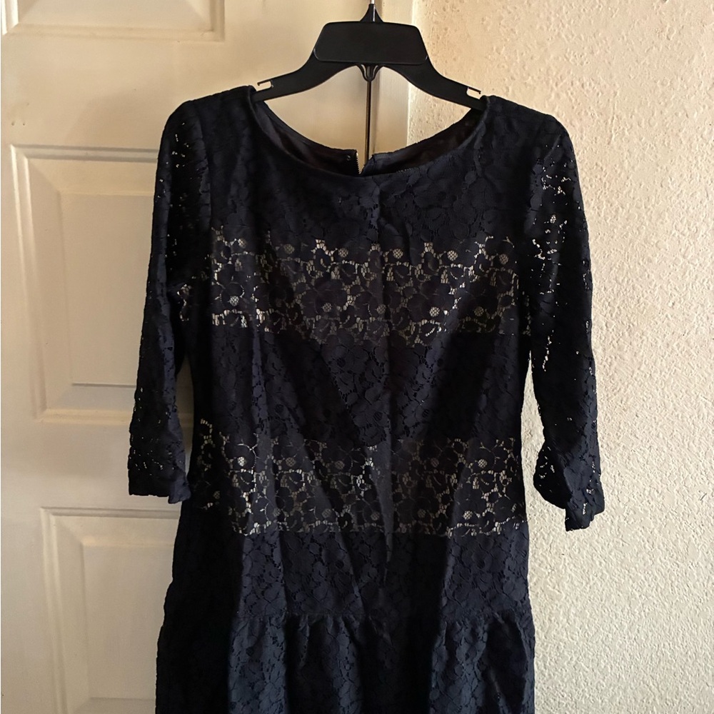 Ann Taylor Black Sheath Cocktail Dress